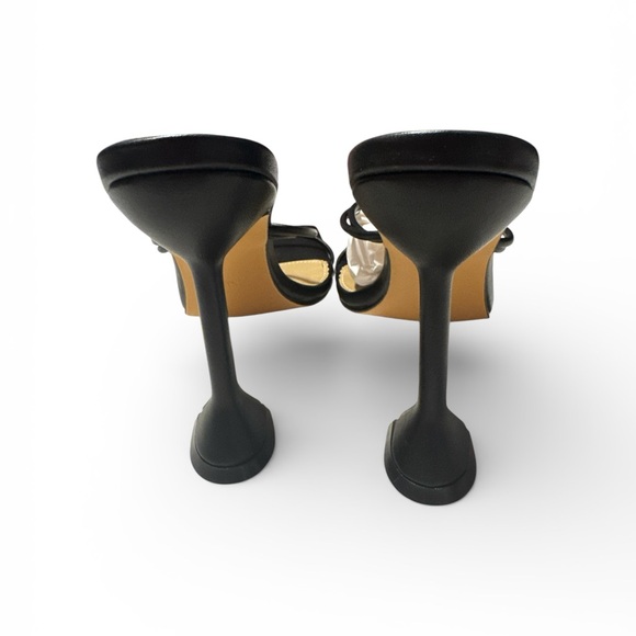 Fashion Nova Elegant Black Square Toe Heels. Size 11 - Picture 2 of 3